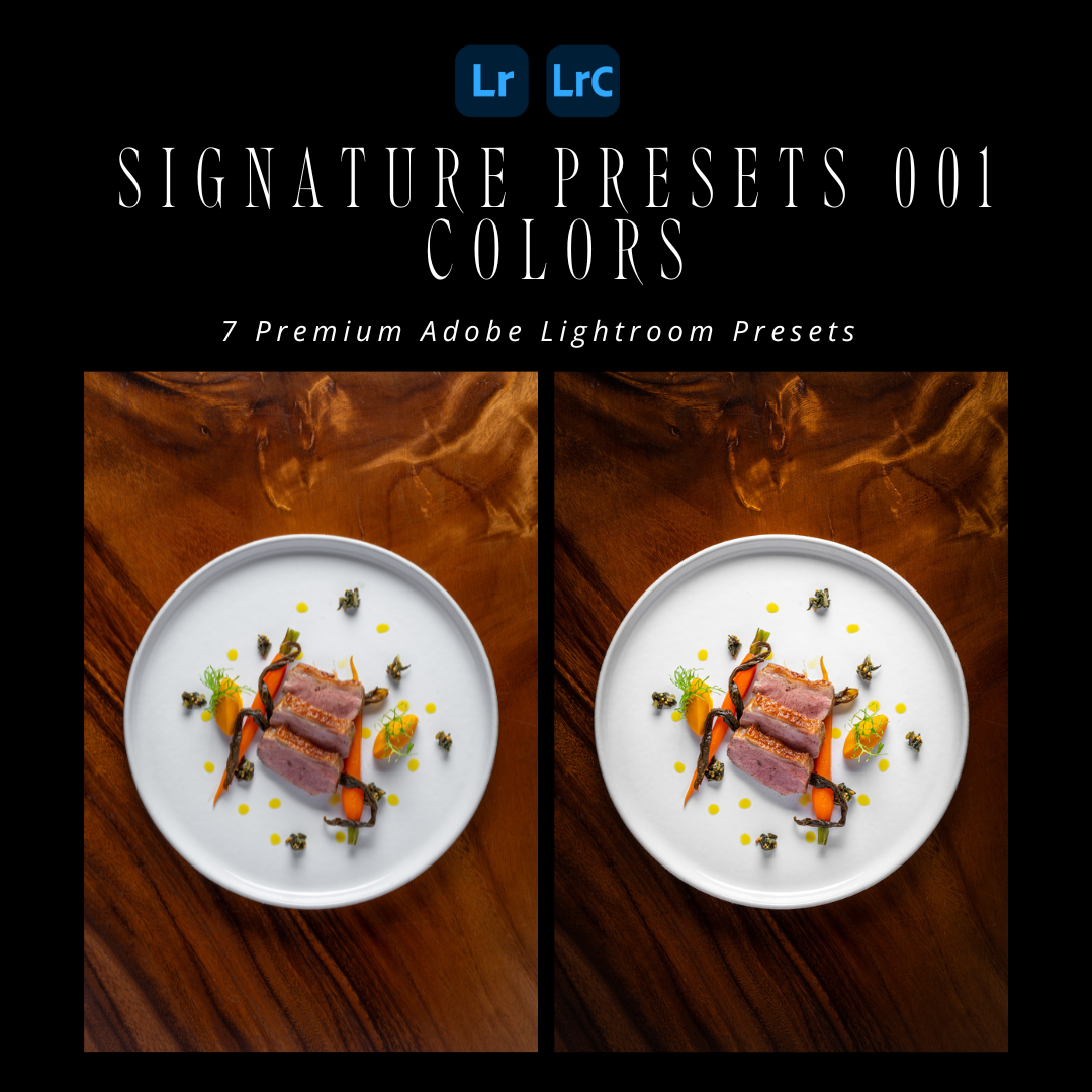 Signature Presets 001 - Lightroom Presets