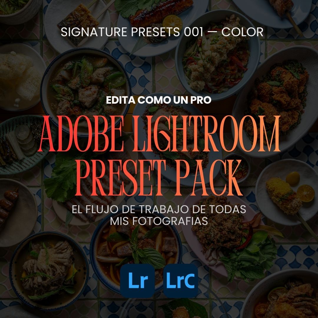 Signature 001 (Color) / Pack de Presets Adobe Lightroom