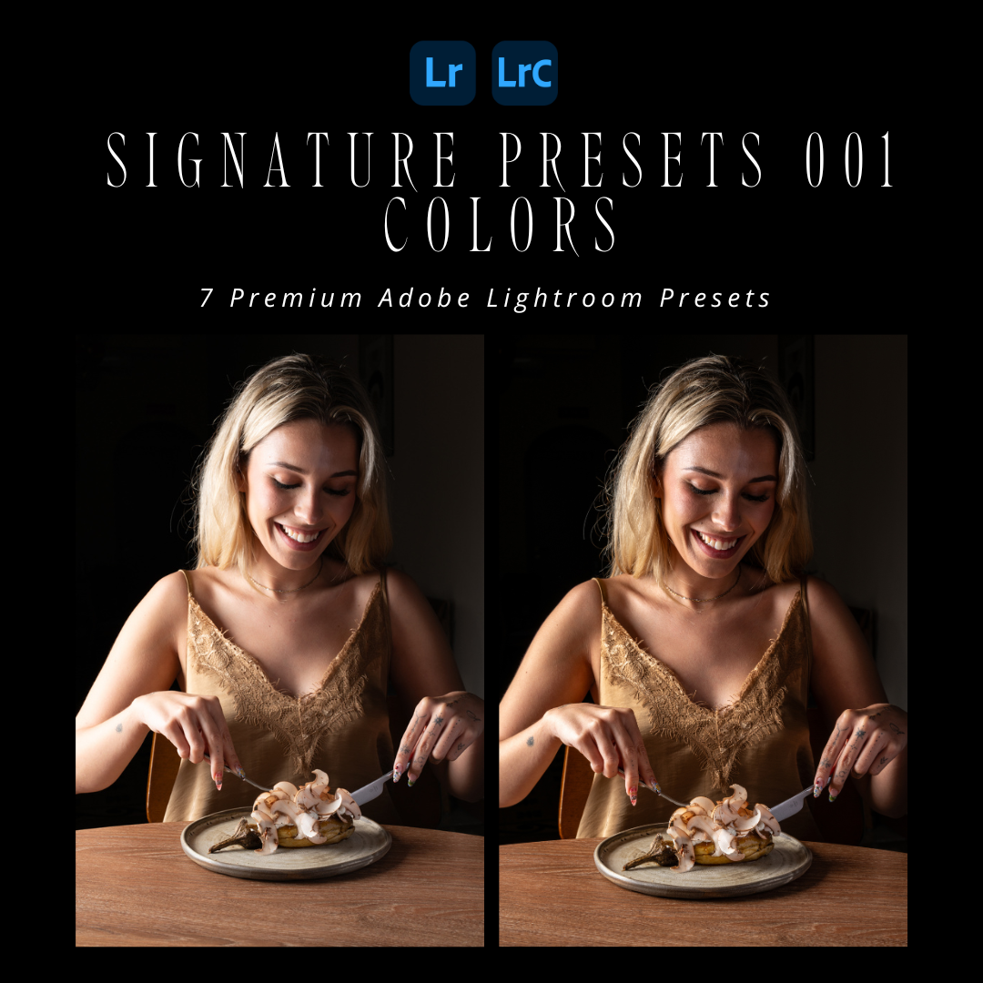 Signature Presets 001 - Lightroom Presets