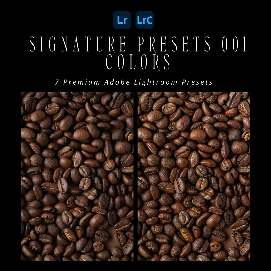 Signature Presets 001 - Lightroom Presets