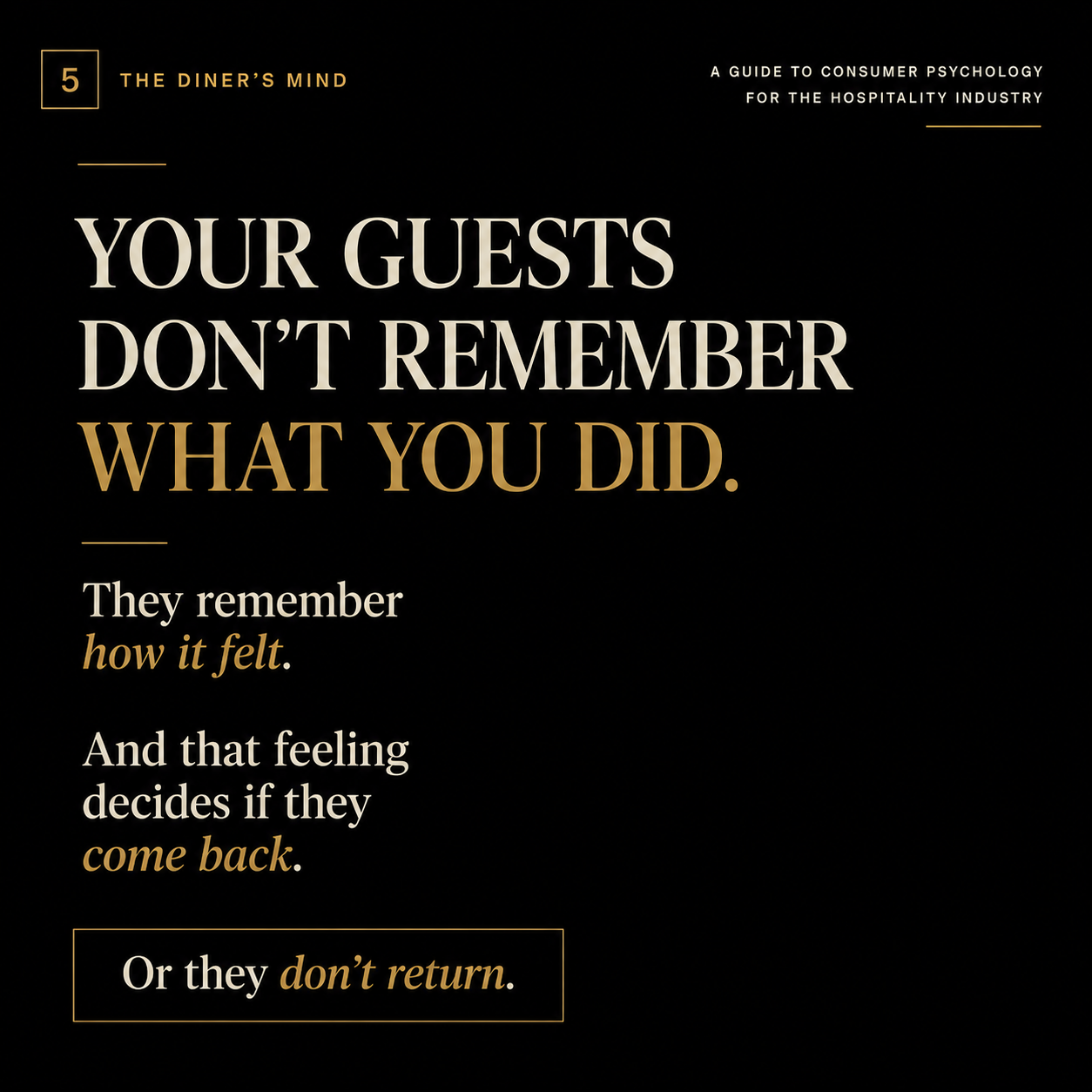 The Diner's Mind – Restaurant Psychology Guide