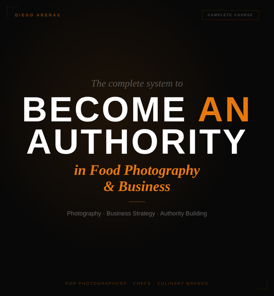 Food Photography Course: Become an Authority